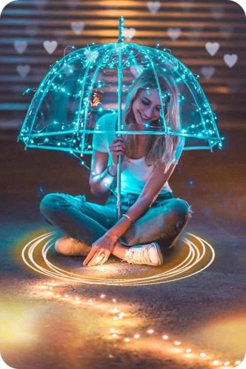 Light Glow Crown Photo Editor - Neon Photo Effects स्क्रीनशॉट 3