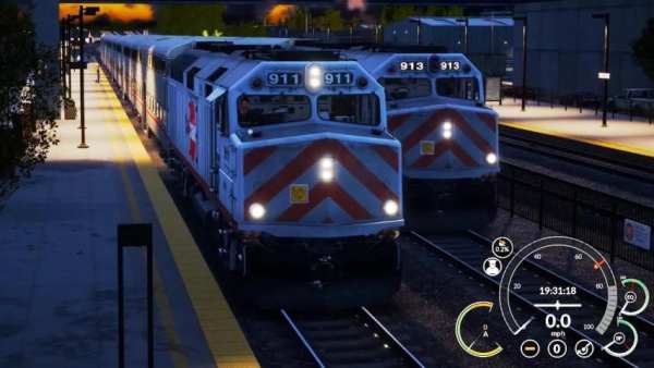 Train Simulator Driver 3D : Train Driving Games screenshot 4