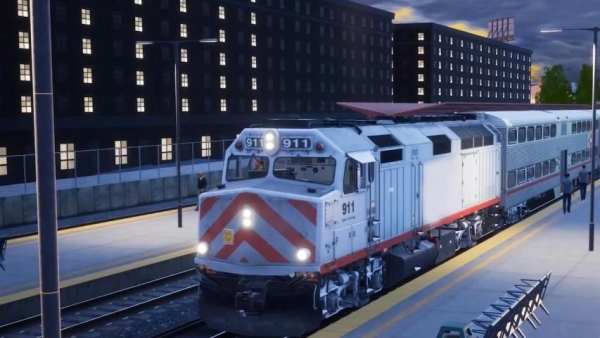 Train Simulator Driver 3D : Train Driving Games screenshot 1