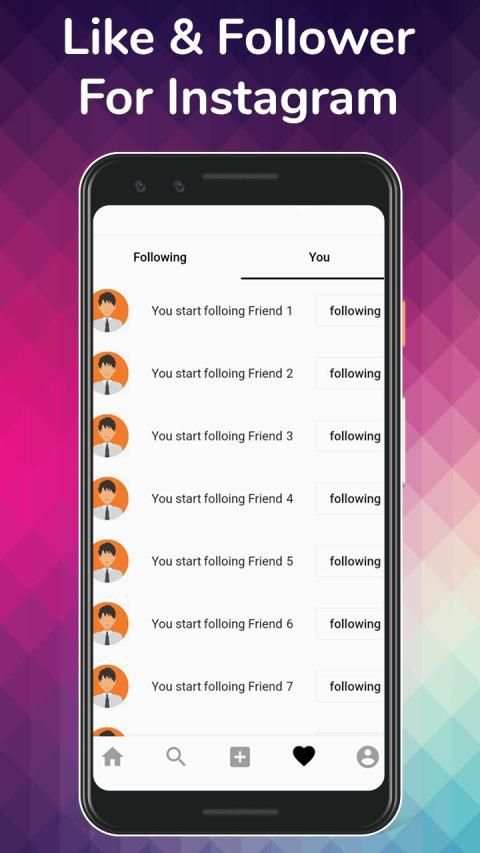 Like + Follower For Instagram screenshot 3