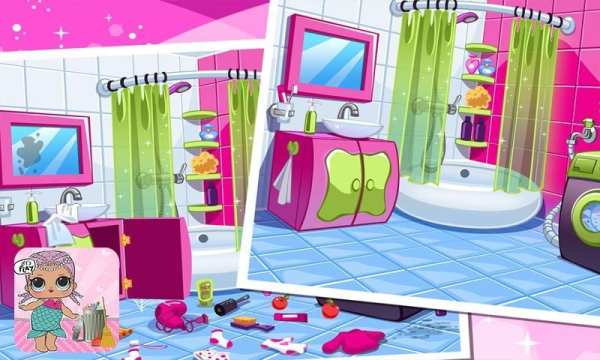 Lol Boneca Cleaning screenshot 1