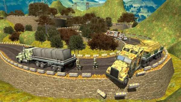 ARMY TRANSPORTER 3D स्क्रीनशॉट 2
