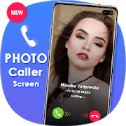 Photo Caller Screen - HD Photo Caller ID आइकन