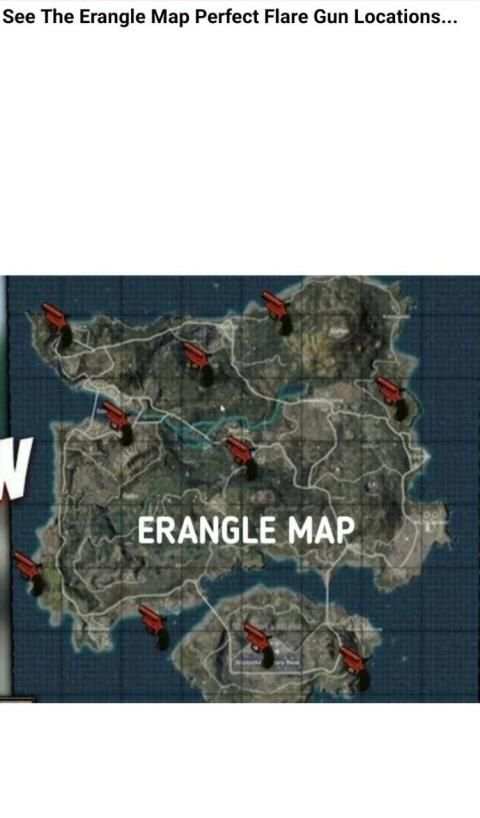 Flare Gun location : PUBG MOBILE screenshot 4