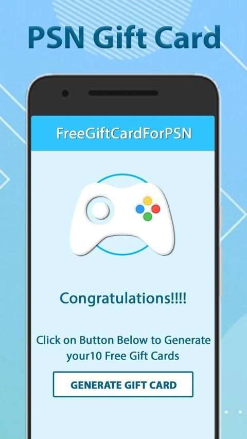 Free Gift Card for PSN screenshot 3