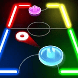 ikon Air Hockey - Glow Challenge