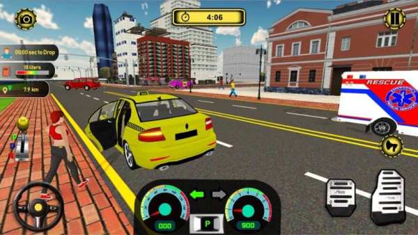 New Taxi Driver - New York Driving Game 2019 screenshot 4
