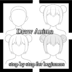 How To Draw Anime Step by Step For Beginners आइकन