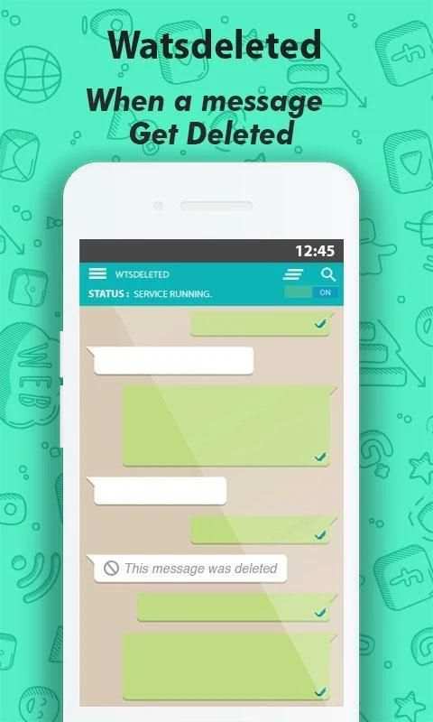 Watsdeleted: Recover Deleted Messages for watsaap screenshot 3