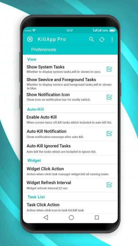 Kill Apps: Close All Running Apps स्क्रीनशॉट 5