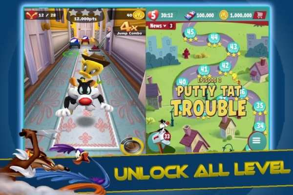 Bunny Rabbit: Dash Toons Run स्क्रीनशॉट 3