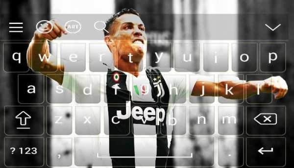 Cristiano Ronaldo Keyboard 2020 screenshot 2