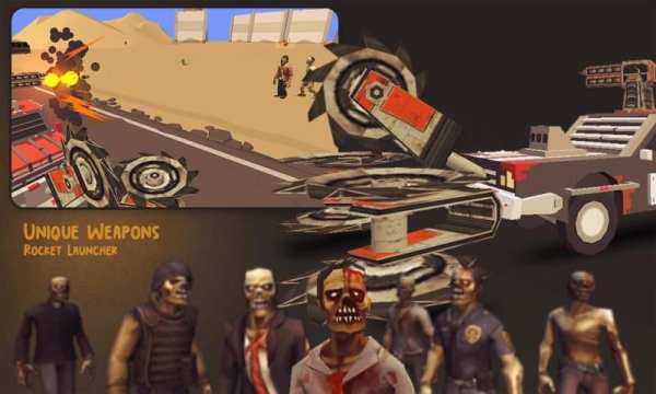 Zombie Tower Defense Dead Wheels screenshot 4