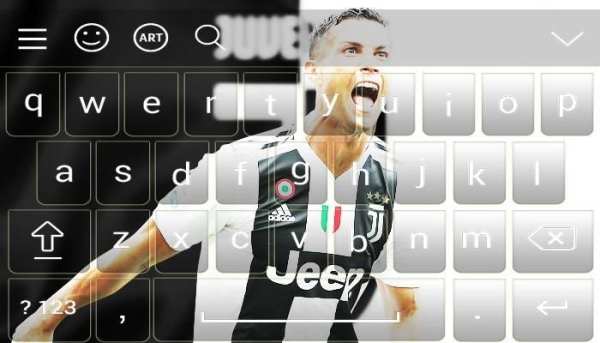 Cristiano Ronaldo Keyboard 2020 screenshot 1