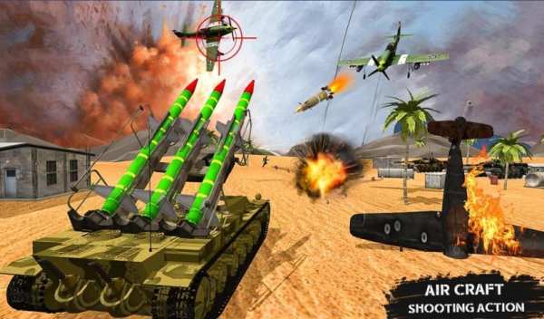 Aircraft Shooting Missile Strike-Free Action Game स्क्रीनशॉट 1
