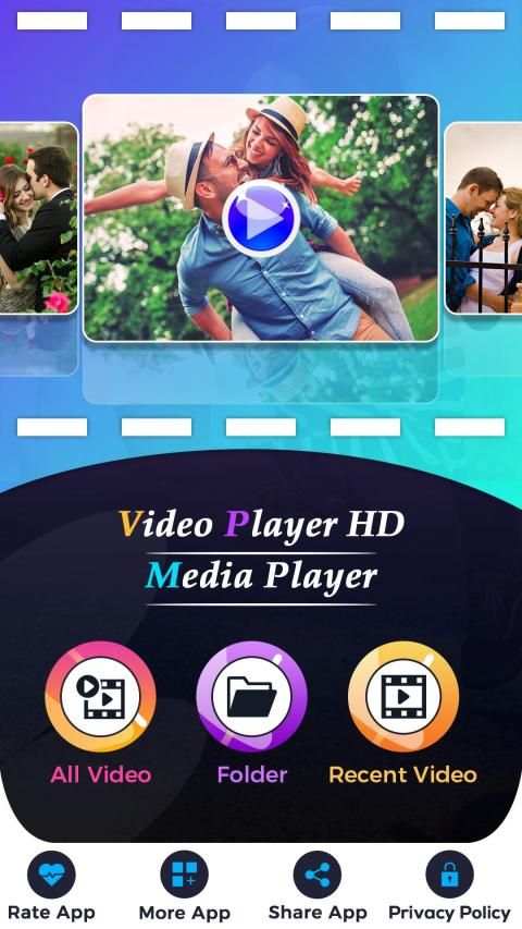 Video Player-HD Media Player स्क्रीनशॉट 1