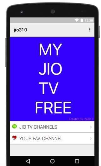 My JIO Tv Free स्क्रीनशॉट 1