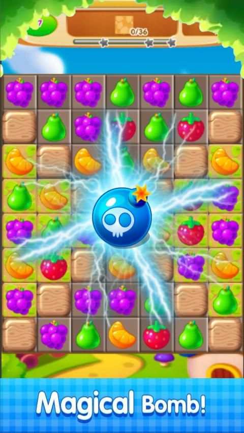 Fruits Magic - Link Line Games स्क्रीनशॉट 2