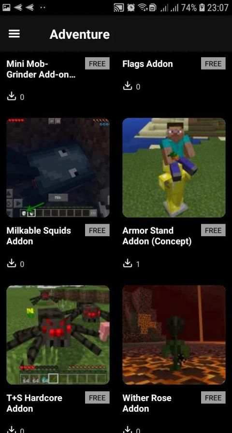 Addons/Mods for Mincraft PE screenshot 4