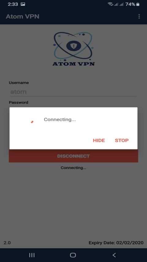 ATOM VPN screenshot 4