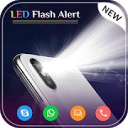 LED Flash Alert : Super Bright Flashlight आइकन