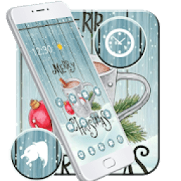 ikon Tema Selamat Natal Coffee Cup