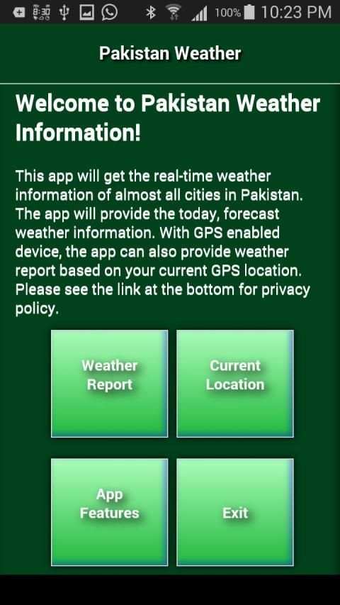 Pakistan Weather Report screenshot 7