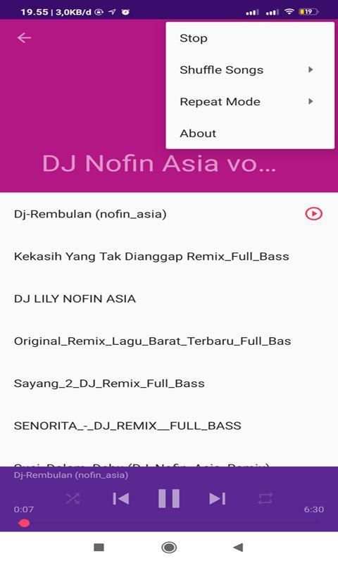 Slow Remix || DJ Nofin Asia screenshot 1