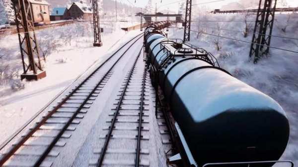 Oil Train Driving Simulator 3D:Indian Train Games screenshot 3