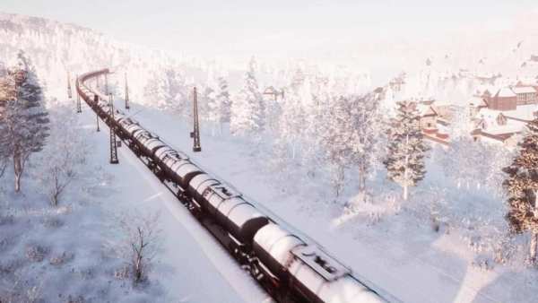 Oil Train Driving Simulator 3D:Indian Train Games screenshot 6