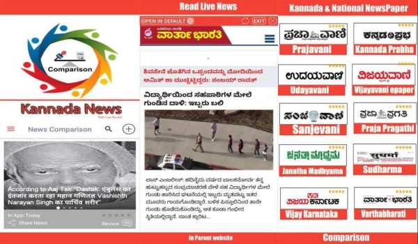 Kannada News Live - Kannada News Paper स्क्रीनशॉट 1