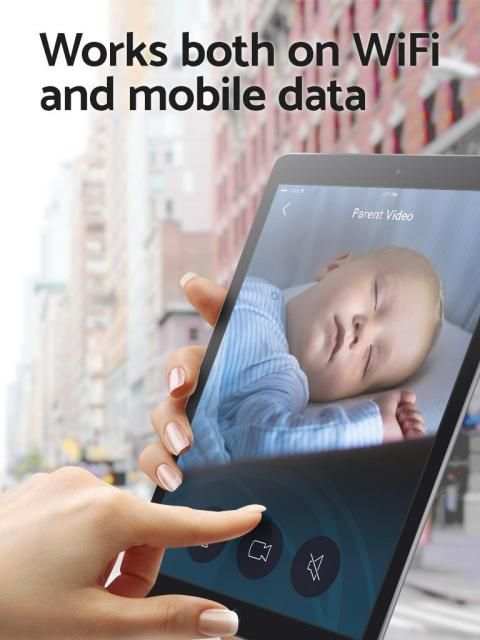 BabyCam: Baby Sleep Monitor & Nanny Cam - 3G, Wifi screenshot 1