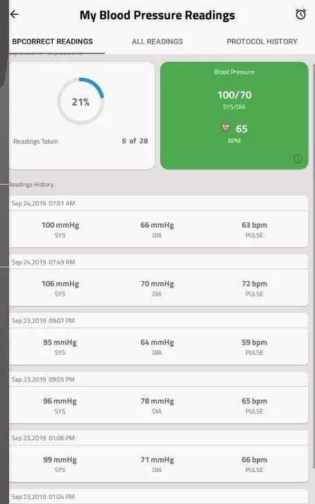 BPCorrect screenshot 2