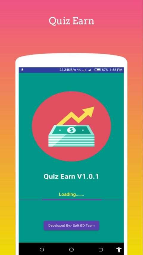 Quiz Earn (Earn From Android) स्क्रीनशॉट 1