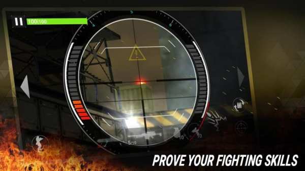 Fire Sniper Combat: FPS 3D Shooting Game screenshot 1