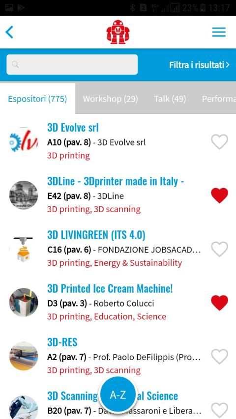 Maker Faire Rome स्क्रीनशॉट 5