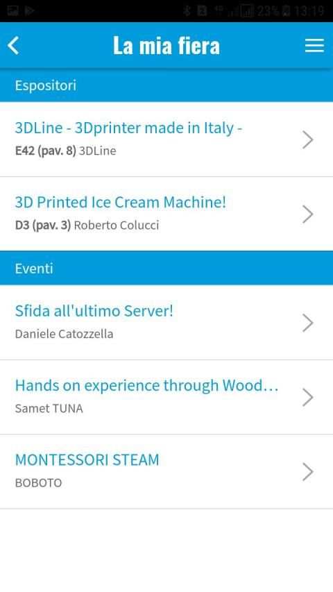 Maker Faire Rome स्क्रीनशॉट 1