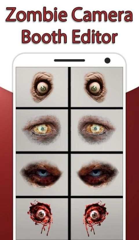 Zombie Camera Booth Editor स्क्रीनशॉट 4