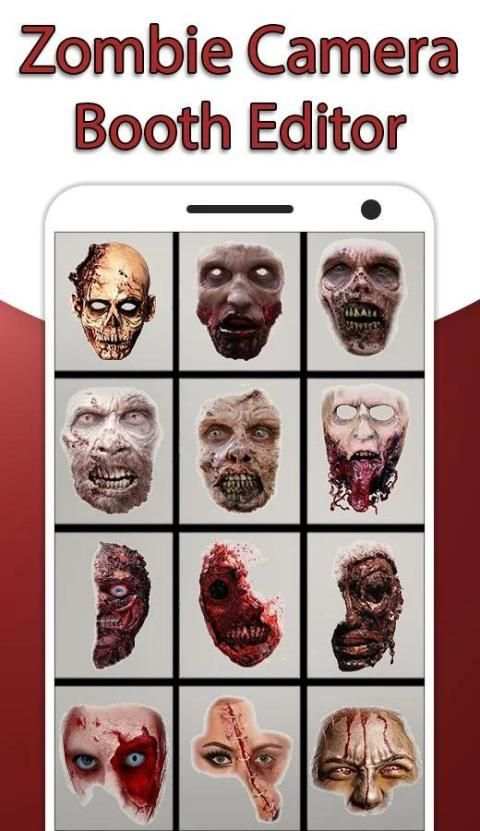Zombie Camera Booth Editor स्क्रीनशॉट 6