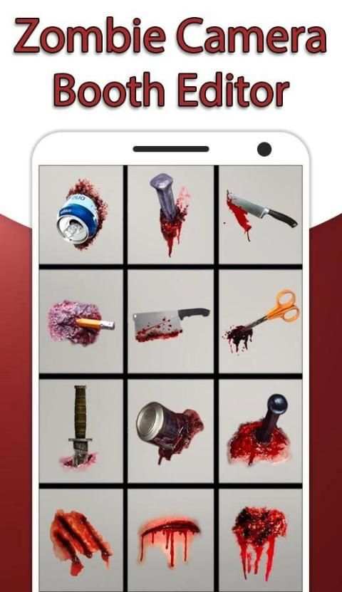 Zombie Camera Booth Editor स्क्रीनशॉट 3