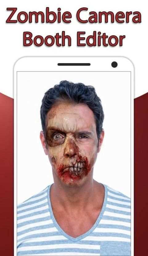 Zombie Camera Booth Editor स्क्रीनशॉट 2