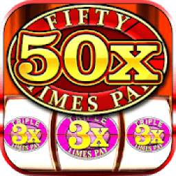 Slot Machine : Triple Fifty Times Pay Classic Slot