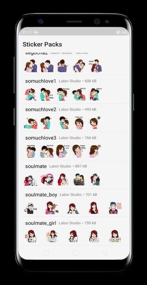 Soulmate Love Sticker For Whatsapp - WAStickerApps screenshot 7