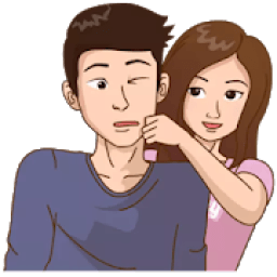 ikon Soulmate Love Sticker For Whatsapp - WAStickerApps