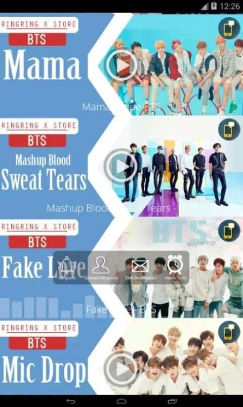 BTS - Ringtones Korea screenshot 3