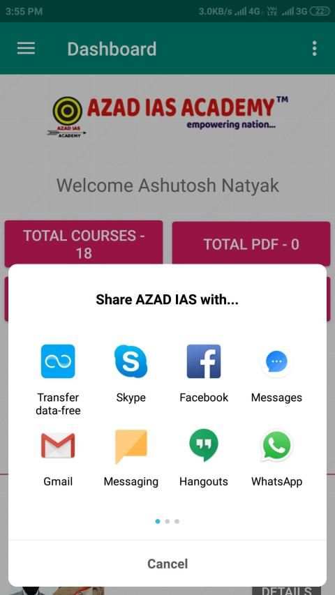AZAD IAS ACADEMY screenshot 2
