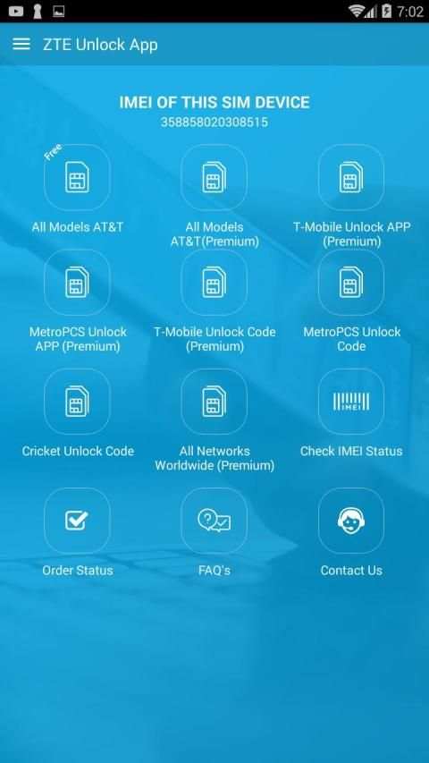 Free Unlock Network Code for ZTE SIM screenshot 8