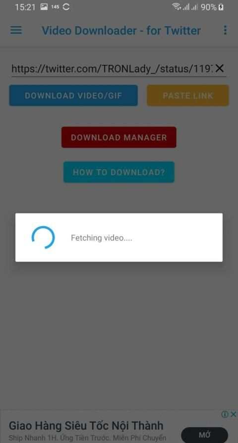 Video Downloader - for Twitter screenshot 1