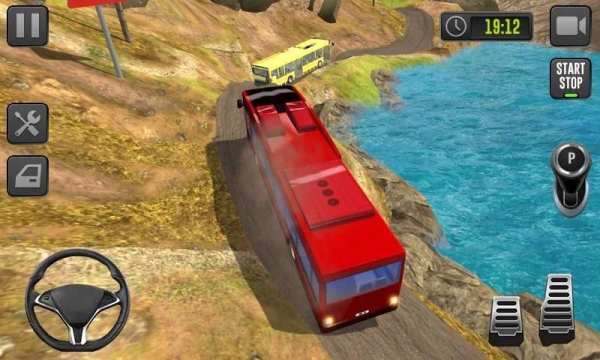 Uphill Climbing Bus Driver Simulator 3D screenshot 2