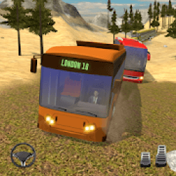 Uphill Climbing Bus Driver Simulator 3D आइकन